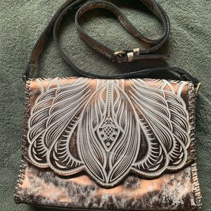 Patricia Nash Tooled Leather Handbag